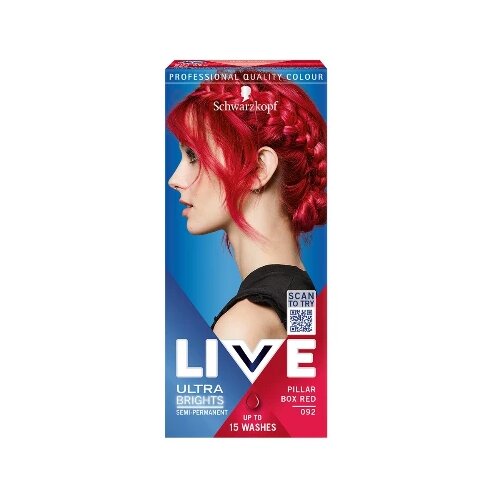 Schwarzkopf Farba za kosu UB92 Live Color, XXL, Intenzivno crvena Slike