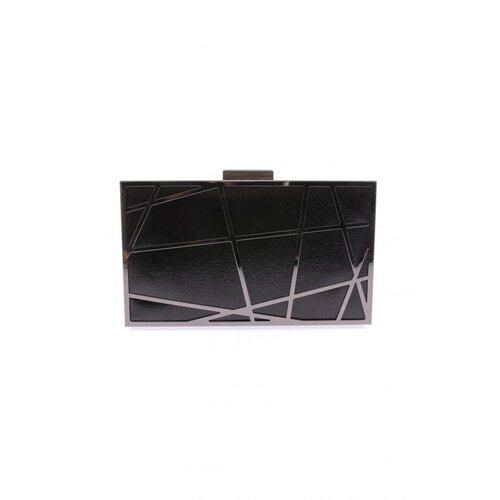 DGN 699-23y Women's Evening Dress Clutch Bag Venom Black Cene