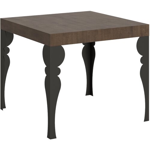 Itamoby   Paxon (90x90/246 cm) - oreh, barva nog: antracit - raztegljiva jedilna miza, (20842974) Cene