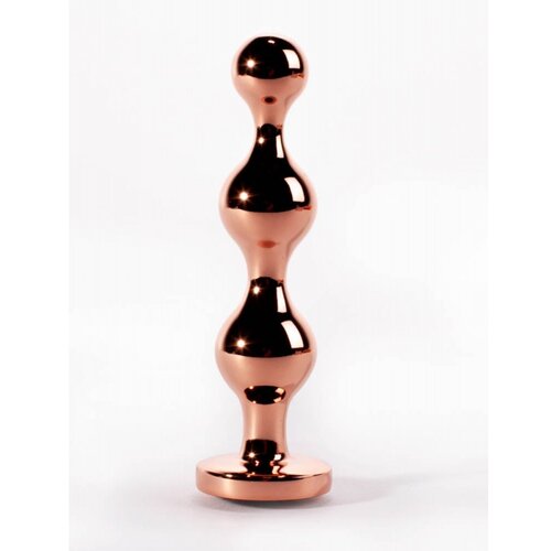 X-Men Secret Shine Booty Call Metal Butt Plug with Gem Gold L XMEN000218 Slike