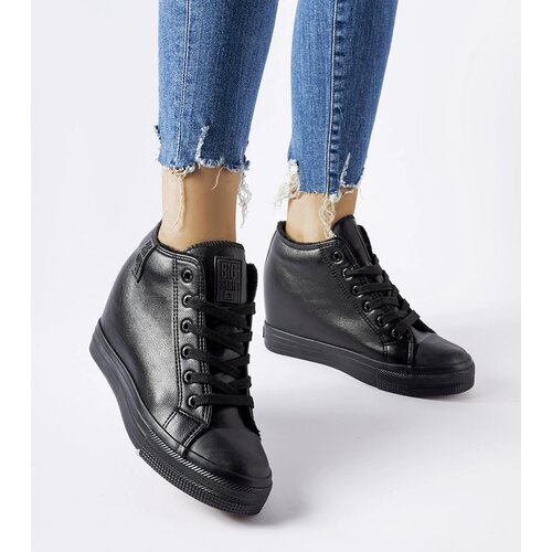 Big Star Black wedge sneakers Slike