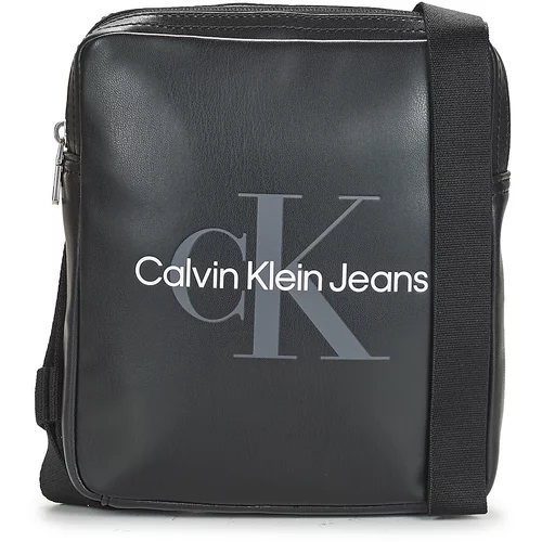 Calvin Klein Jeans Torbice MONOGRAM SOFT REPORTER18 Črna