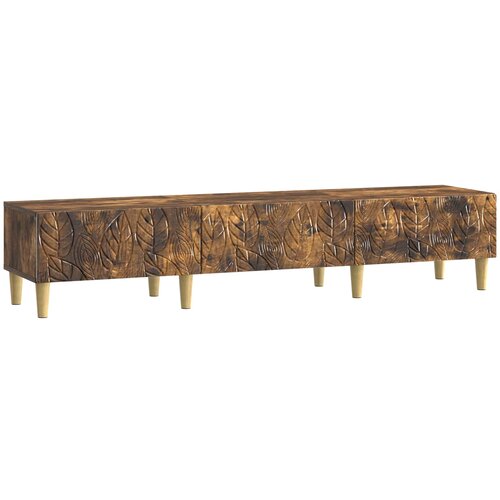 TV ormar 147 x 34,5 x 30 cm Dimljeni hrast Konstruirano drvo Cene
