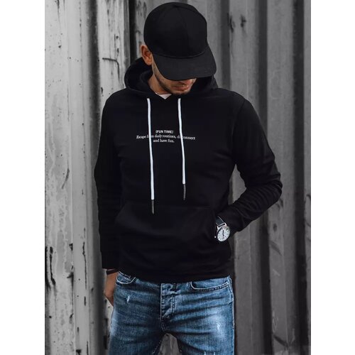 DStreet Bluza męska czarna Slike