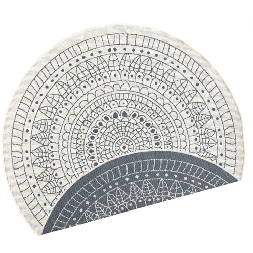 NORTHRUGS Sivo-krem vanjski tepih Porto, ⌀ 140 cm Slike