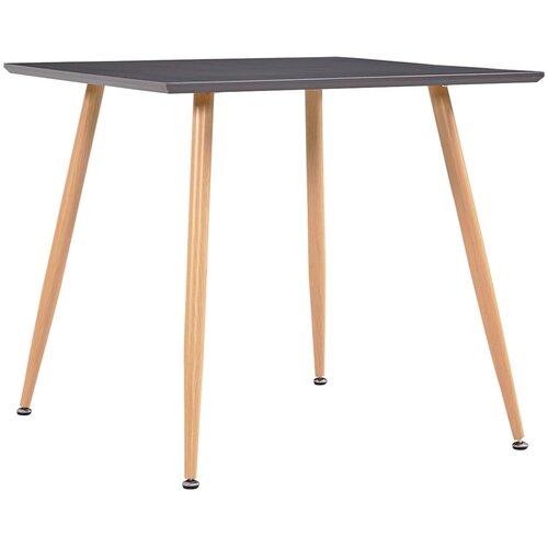  Blagovaonski stol sivi i boja hrasta 80,5 x 80,5 x 73 cm MDF Cene