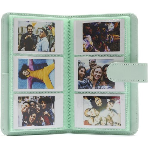  Kožni album za FUJIFILM INSTAX slike mint green Cene