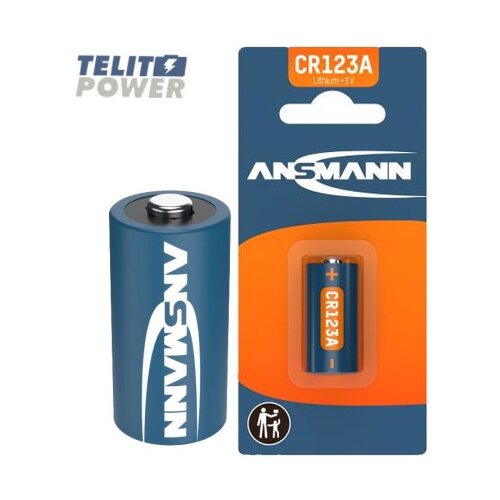 Ansmann 3V &amp;ndash; blister pakovanje Litijumska baterija CR123A / CR17335 ( 4899 ) Slike