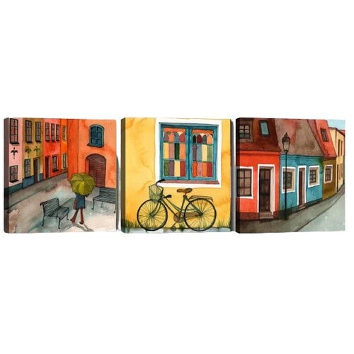 Tablo Center Komplet 3 slik City Vibe Slike