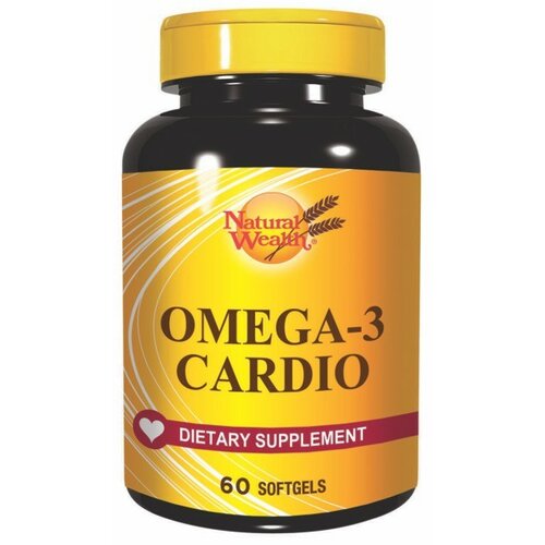 Natural Wealth Omega-3 cardio 60 gel kapsula Slike