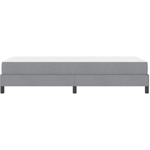  s opruga kutije Svijetlo siva 90 x 190 cm tkanina Slike