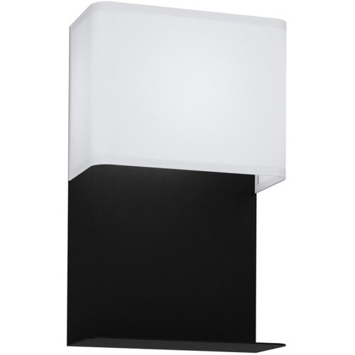 Eglo Galdakao zidna/led, 5,4w, 410lm, crna/čelik/bijela/tekstil s policom Cijene