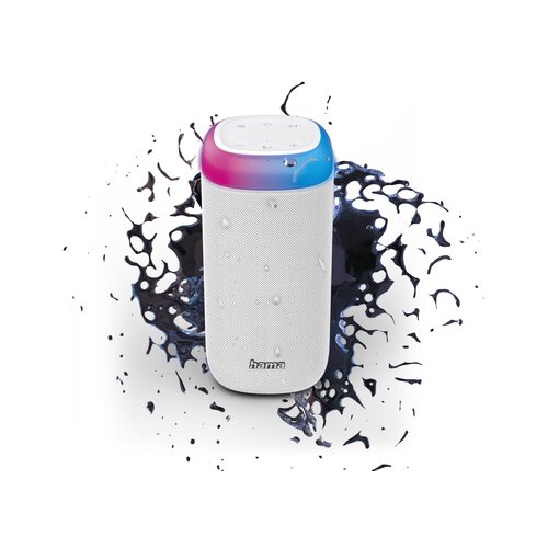 Hama Shine 2.0 Bluetooth zvučnik AUX, funkcija govora slobodnih ruku, zaštićen protiv prskajuće vode, prijenosni bijela Cijene