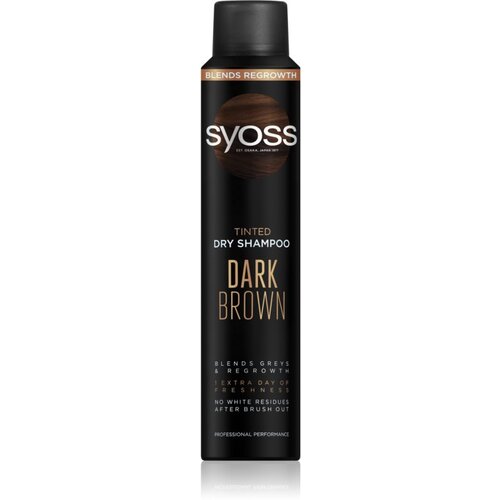 Syoss Dark Brown suhi šampon za tamnu kosu 200 ml Cijene