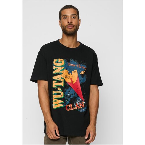 Merchcode Wu-Tang Clan Enter Wu Oversize T-shirts black Cene