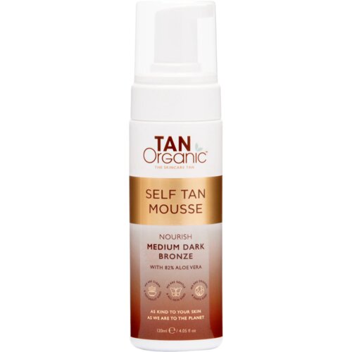 TAN Organic Self Tan Mousse Medium Dark Bronze - 120 ml Cene