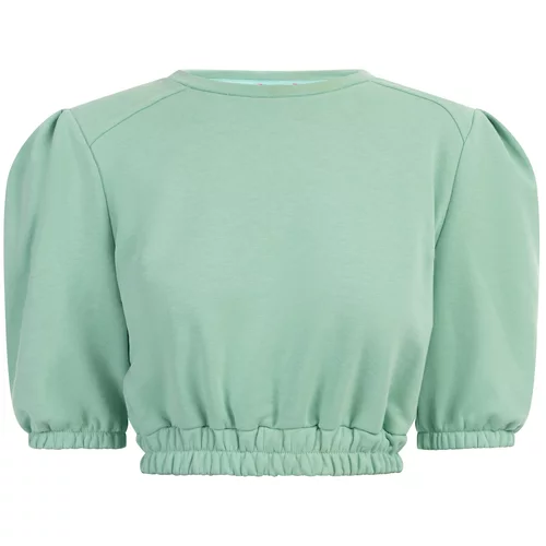 MYMO Sweater majica pastelno zelena