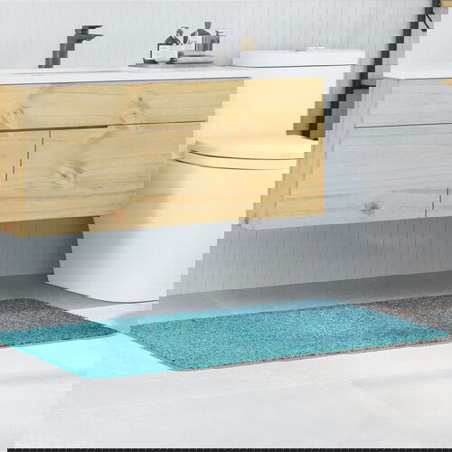 VidaXL Prostirke i Tepisi Tirkizna Mikrovlakna 70 x 120 cm Slike