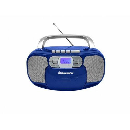Roadstar prenosivi cd radio kasetofon plavi RSRCR4635UMPBL Slike