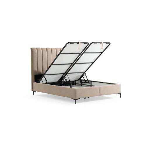 Hanah home Bračni krevet Lisa 140 x 200 Beige Cene