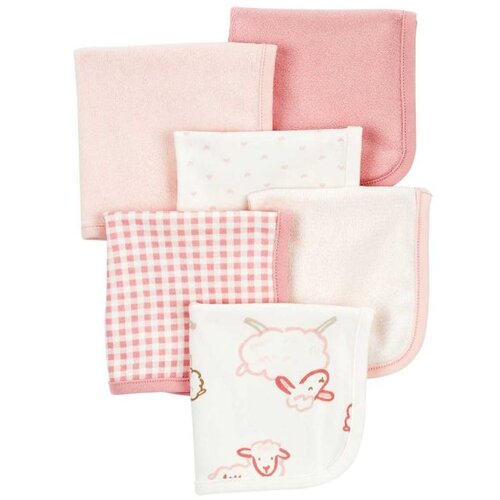 Carter's peškir za bebe devojčice - set od 6 kom. Cene