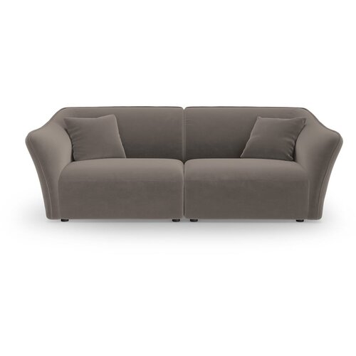 Cosmopolitan Design Smeđa baršunasti sofa 206 cm Tokyo – Cijene