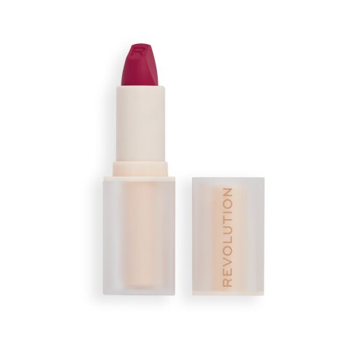 Revolution šminka - Lip Allure Soft Satin Lipstick - Material Girl Wine Cene