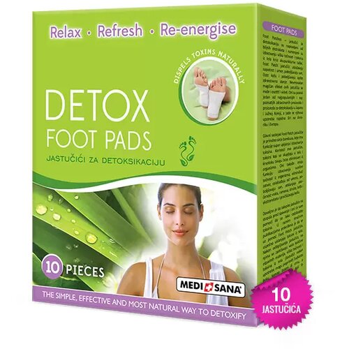 Medisana detox gold foot pads – jastučići za detoksikaciju Slike