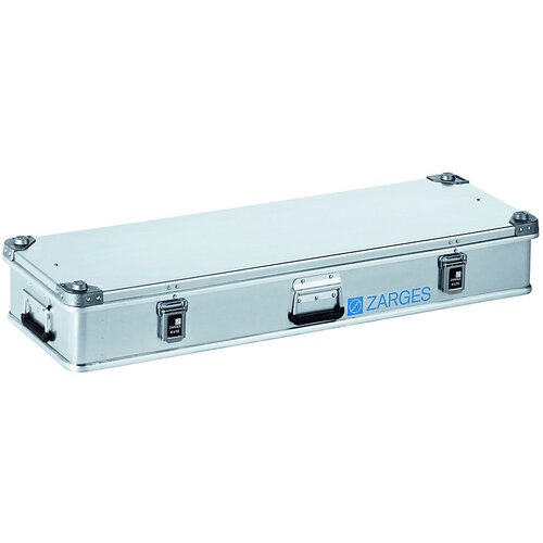 Zarges Aluminijast transportni zaboj, prostornina 60 l, notranje mere DxŠxV 1150 x 350 x 150 mm, v robustni izvedbi Cene