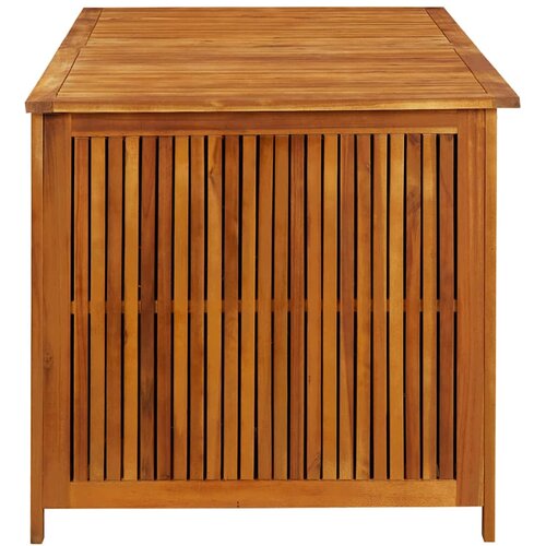 Vrtna kutija za pohranu 150 x 80 x 75 cm masivno bagremovo drvo Slike