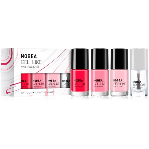 NOBEA Day-to-Day Deep Dream Set set lakov za nohte Ultimate Lemonade Slike