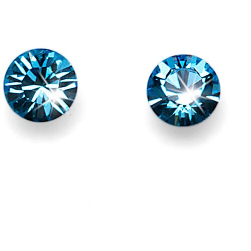 Oliver Weber Ženske Fine Cut Mini Aqua mindju&amp;scaron;e sa swarovski plavim kristalom Slike