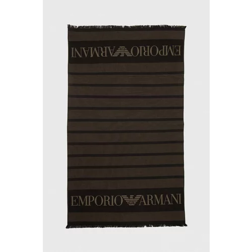 Emporio Armani Underwear Brisača črna barva