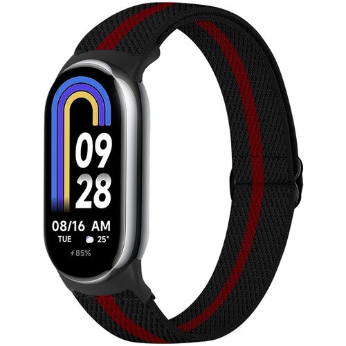 INF Elastičen najlonski pa&scaron;ček za uro za Xiaomi 8/9 (14 mm) red+black, (5000079091) Cene