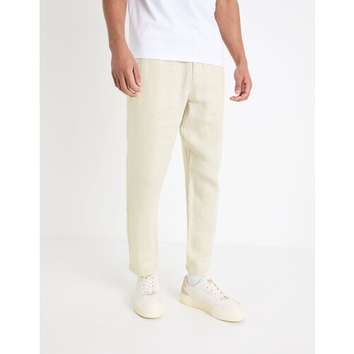 Celio Linen trousers Dolinus - Men Cene