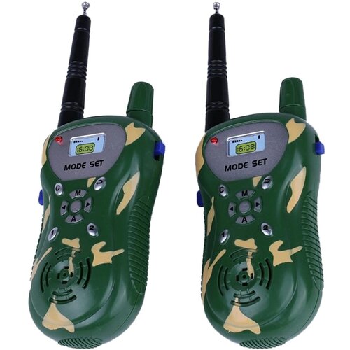 Lean Toys Set dveh walkie talkie postaj &ndash; doseg do 100 m, (20378758) Cene