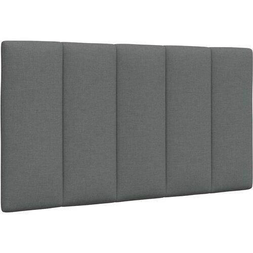 VidaXL okvir za krevet bez madraca tamnosivi 80x200 cm od tkanine Slike