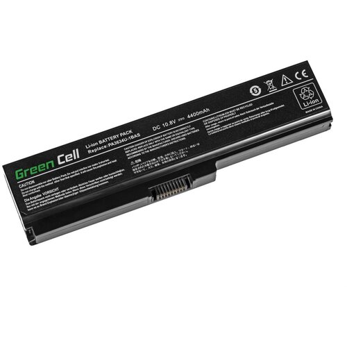 Green cell Baterija za Toshiba Satellite M300 / C650 / L650 / U400, 4400 mAh Slike