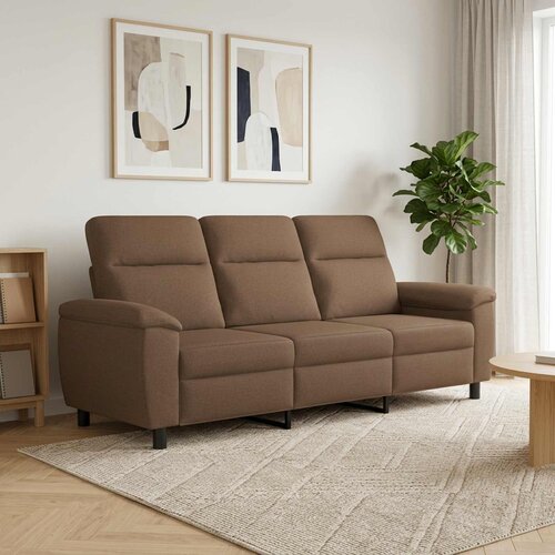 SOFA Smeđa 214 x 90 x 95 cm Tkanina Cijene