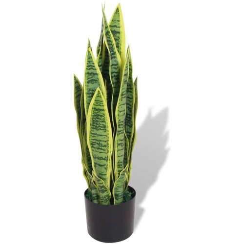 vidaXL Umjetna biljka sanseverija s posudom 65 cm zelena Cijene