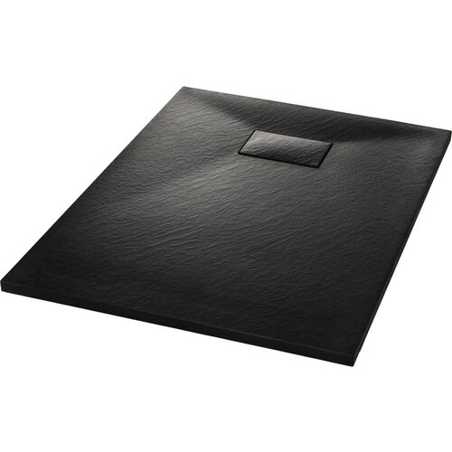 VidaXL Kada za tu&amp;scaron; SMC crna 100 x 70 cm Slike