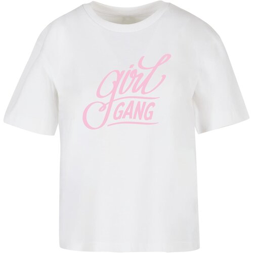 Mister Tee Women&amp;#039;s T-shirt Girl Gang Wording white Slike