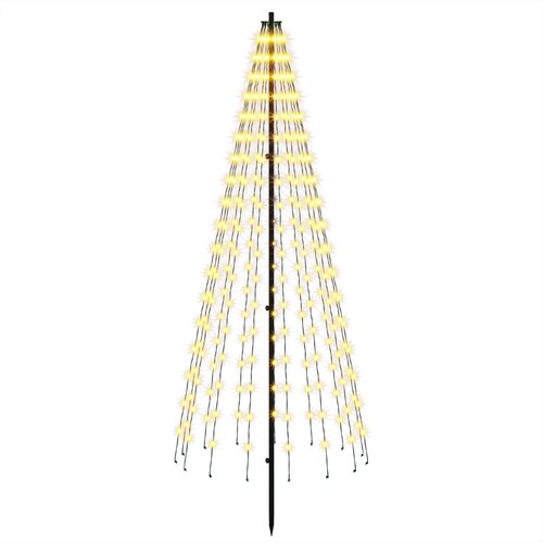  LED božićno drvce 500 LED lampica Topla bijela Željezo Slike