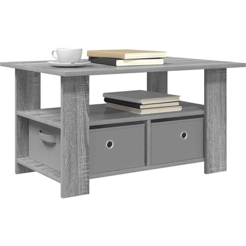  Kava Stol Siva Sonoma 77 x 55 x 42 cm Konstruirano drvo Slike