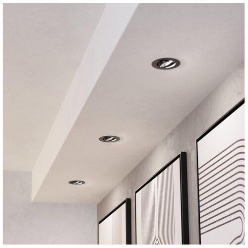 Eglo 902281 - set od 3 led prigu&scaron;iva plafonskih svetiljki saliceto LED/6,4W/230V, prečnik 8,8 cm, crna Cene