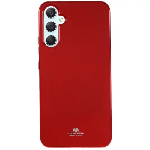 Goospery Jelly tanek silikonski ovitek za Samsung Galaxy A54 - rdeč