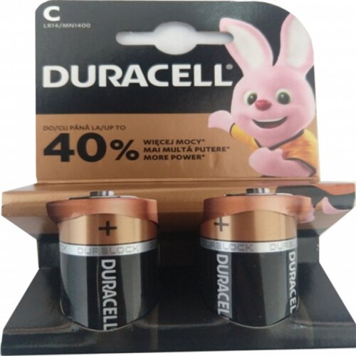Duracell tip c 1.5V LR14 MN1400, PAK2 ck, alkalne baterije Slike