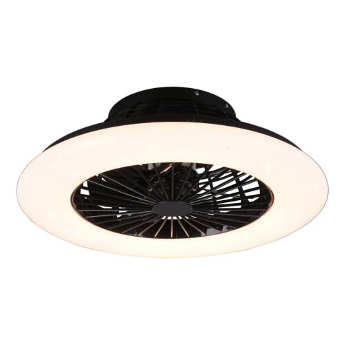  Stropni ventilator Stralsund (&amp;Oslash; 50 cm, 3000 - 6500 K, črn) Slike