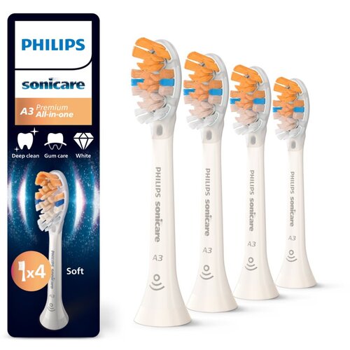 Philips Sonicare Premium All-in-One HX9094/87 nadomestne glave za zobno ščetko White 4 kos Cene