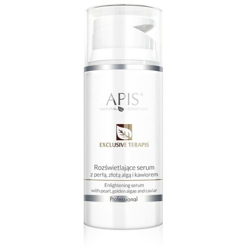 Apis Natural Cosmetics exclusive terapis - serum za lice za posvetljivanje kože sa biserom, zlatnim algama i kavijarom - 100 ml Slike